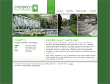 Tablet Screenshot of evergreenql.com